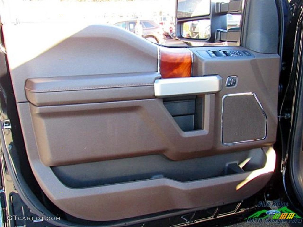 2017 F450 Super Duty King Ranch Crew Cab 4x4 - Shadow Black / King Ranch Java photo #30
