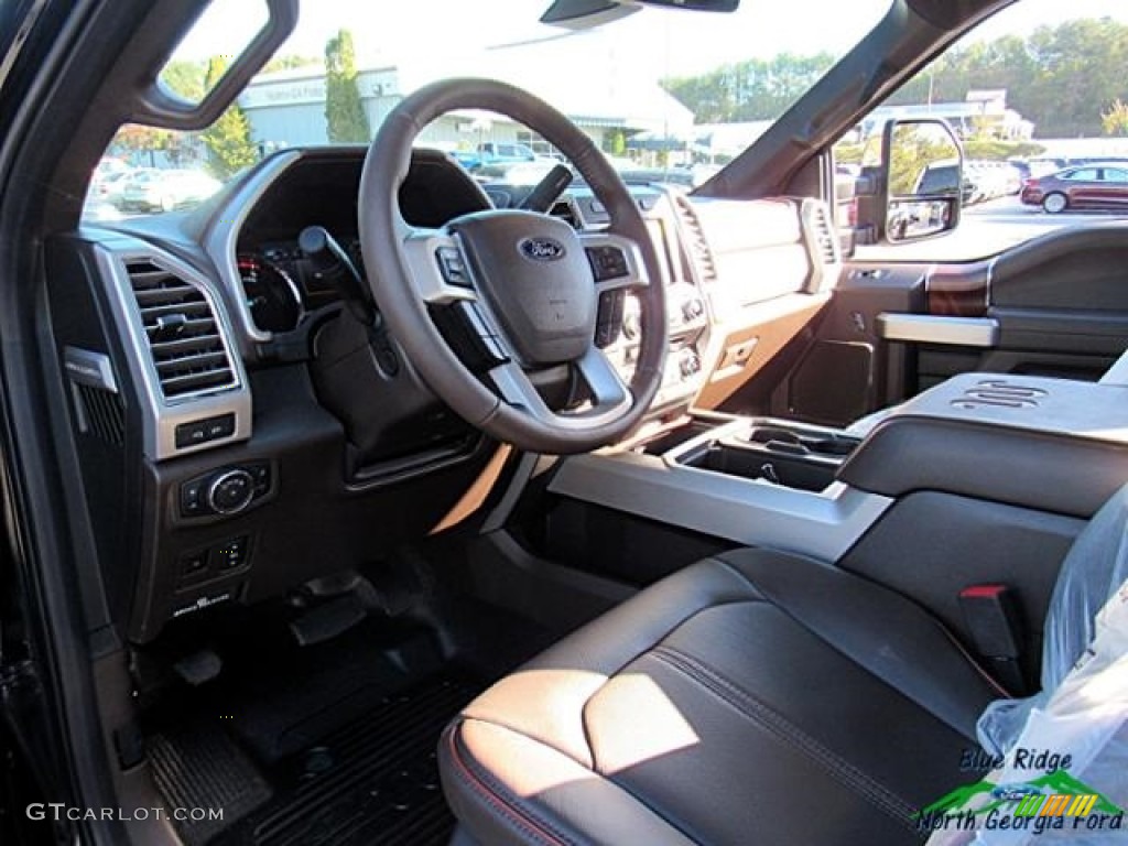 2017 F450 Super Duty King Ranch Crew Cab 4x4 - Shadow Black / King Ranch Java photo #31