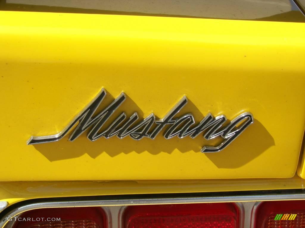 1973 Mustang Convertible - Medium Bright Yellow / Medium Ginger photo #39