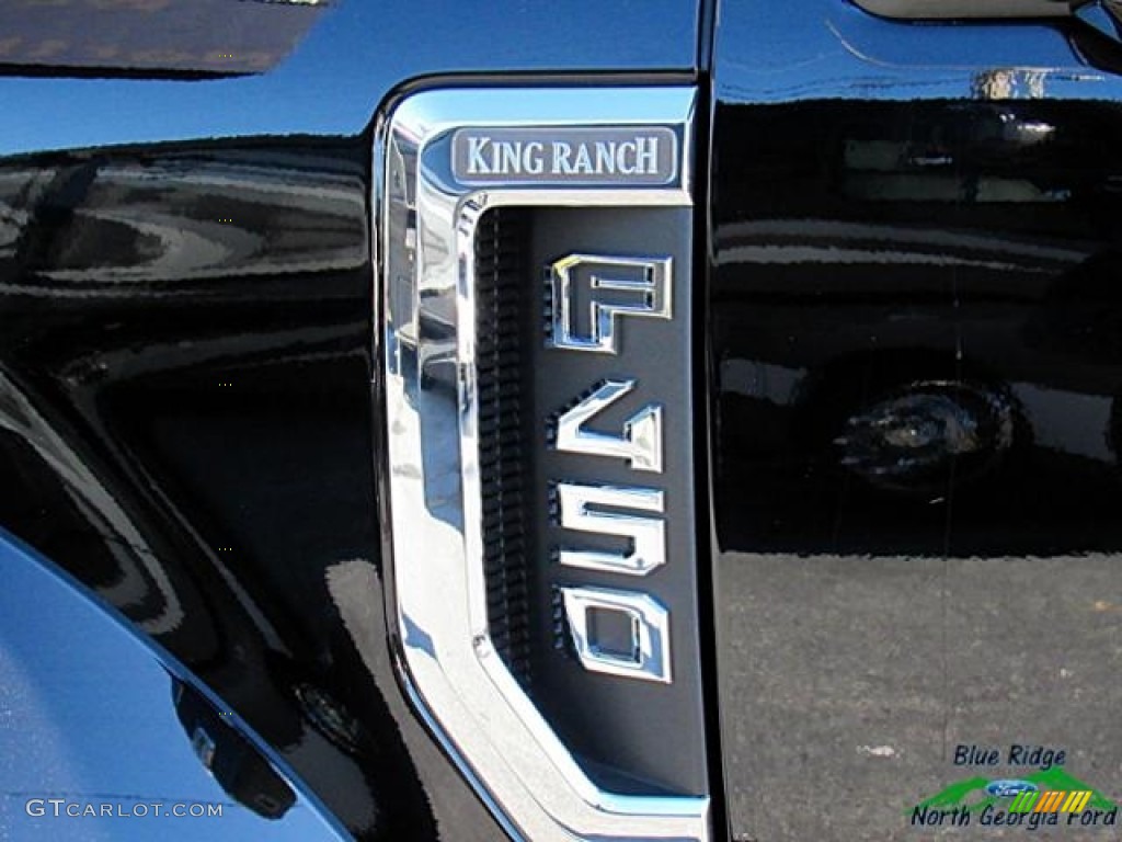 2017 F450 Super Duty King Ranch Crew Cab 4x4 - Shadow Black / King Ranch Java photo #37