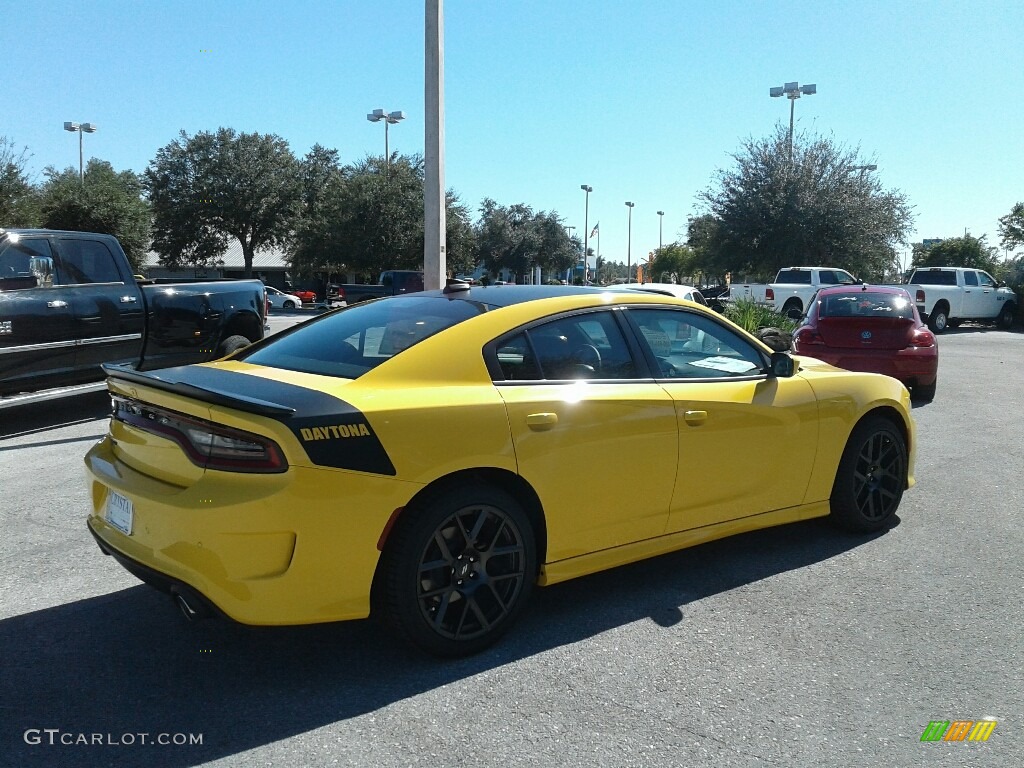 2018 Charger Daytona - Yellow Jacket / Brazen Gold/Black photo #5
