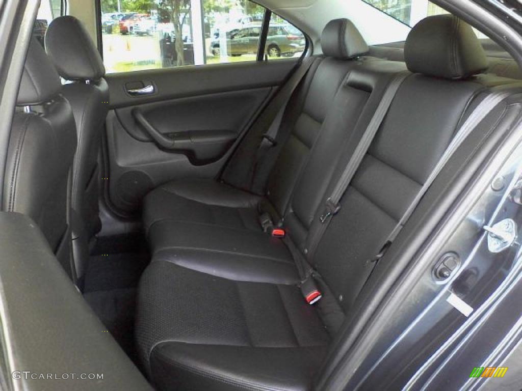 2005 TSX Sedan - Carbon Gray Pearl / Ebony photo #15