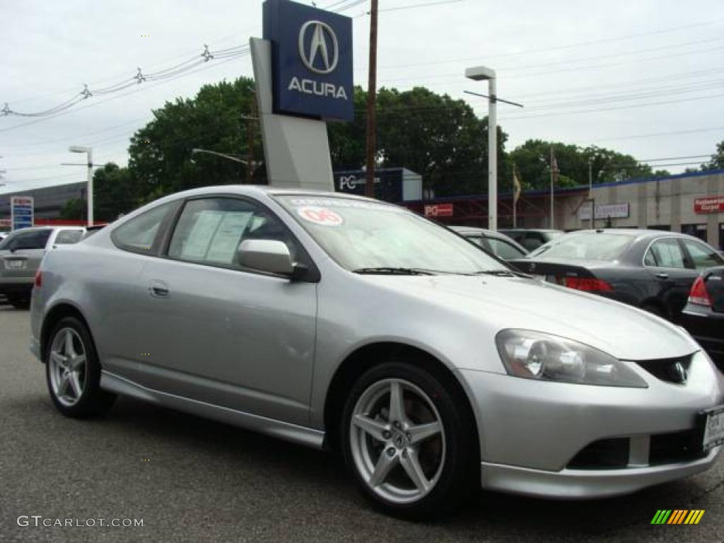 Alabaster Silver Metallic Acura RSX