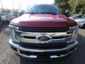 2017 Ruby Red Ford F250 Super Duty King Ranch Crew Cab 4x4  photo #7