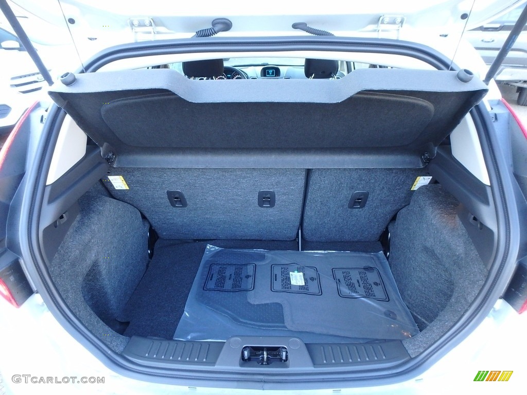 2017 Fiesta SE Hatchback - Ingot Silver / Charcoal Black photo #4