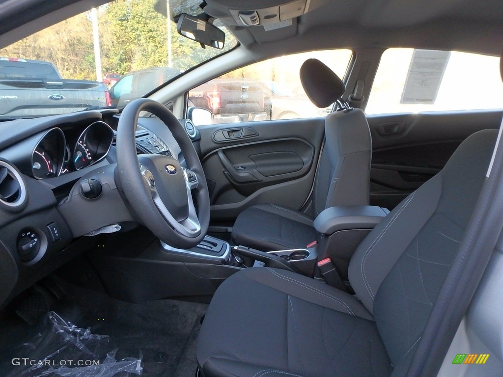 2017 Fiesta SE Hatchback - Ingot Silver / Charcoal Black photo #11