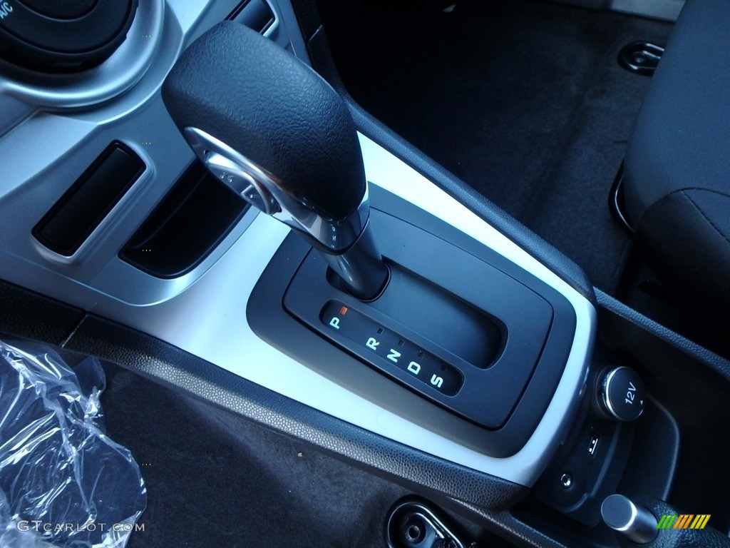 2017 Fiesta SE Hatchback - Ingot Silver / Charcoal Black photo #16