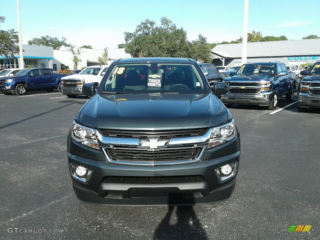 2018 Colorado LT Crew Cab - Graphite Metallic / Jet Black photo #8