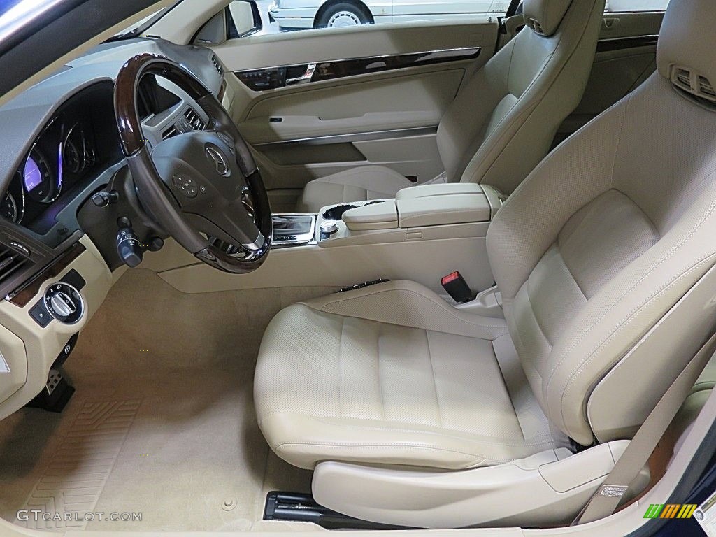 2011 E 350 Cabriolet - Capri Blue Metallic / Almond/Mocha photo #15