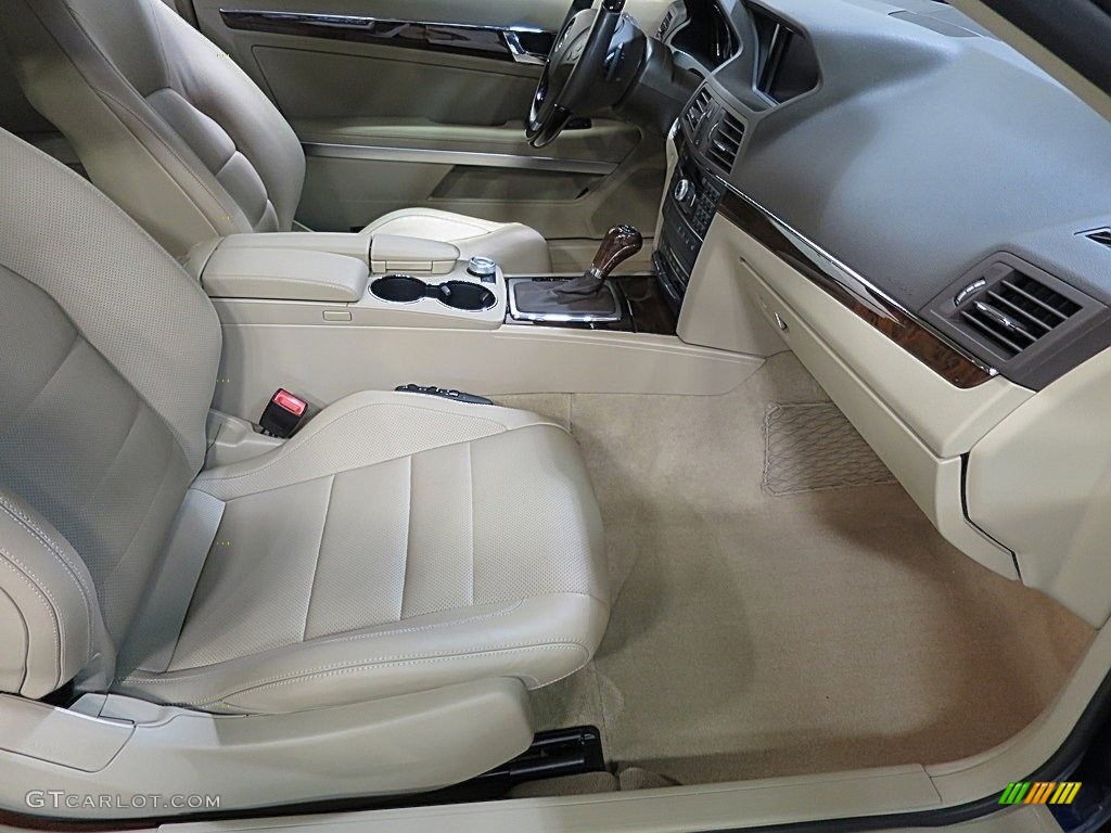 2011 E 350 Cabriolet - Capri Blue Metallic / Almond/Mocha photo #17