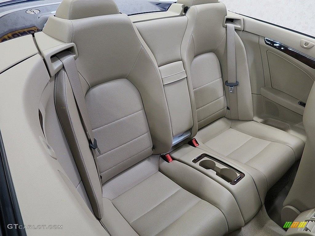 2011 E 350 Cabriolet - Capri Blue Metallic / Almond/Mocha photo #18