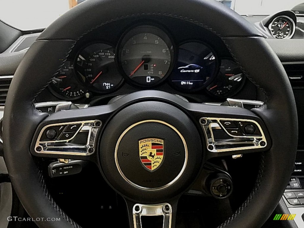 2017 Porsche 911 Carrera 4S Coupe Steering Wheel Photos