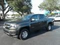 2018 Deepwood Green Metallic Chevrolet Colorado WT Crew Cab  photo #1