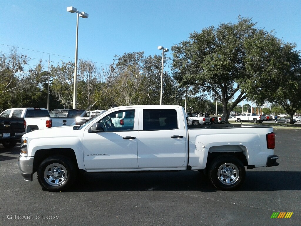 2017 Silverado 1500 WT Crew Cab - Summit White / Dark Ash/Jet Black photo #2