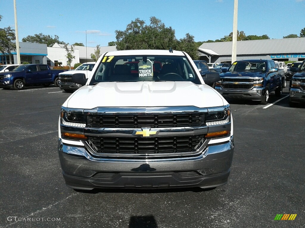 2017 Silverado 1500 WT Crew Cab - Summit White / Dark Ash/Jet Black photo #8