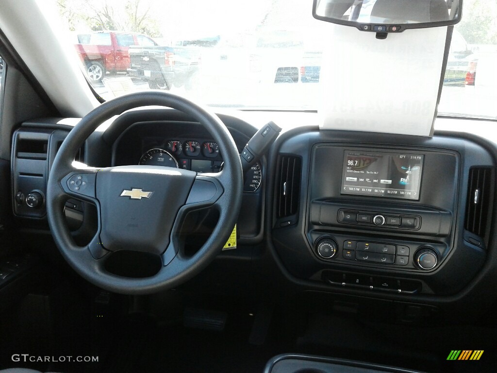2017 Silverado 1500 WT Crew Cab - Summit White / Dark Ash/Jet Black photo #13