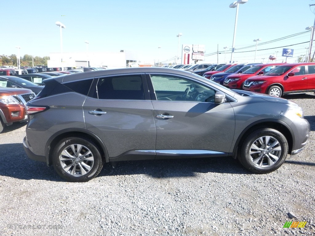 2017 Murano S AWD - Gun Metallic / Graphite photo #7