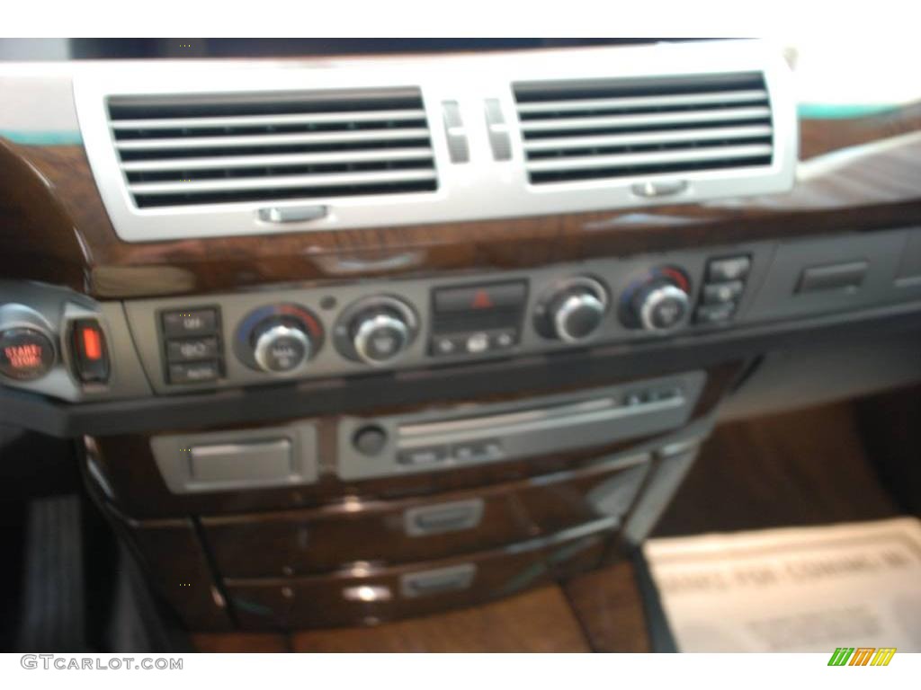 2006 7 Series 750Li Sedan - Black Sapphire Metallic / Black/Black photo #10