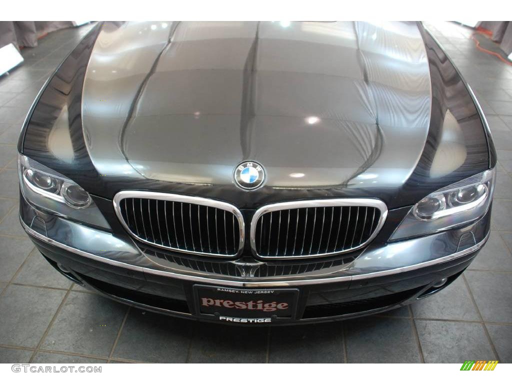 2006 7 Series 750Li Sedan - Black Sapphire Metallic / Black/Black photo #14