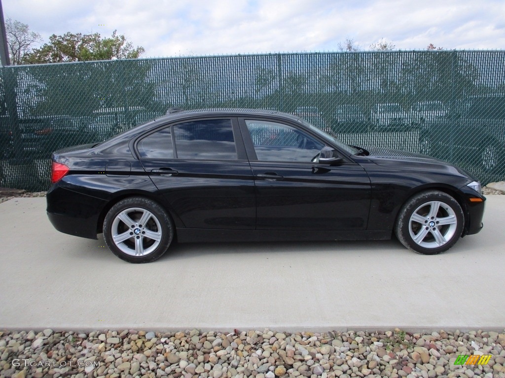 2013 3 Series 328i xDrive Sedan - Jet Black / Black photo #2