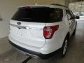 2017 White Platinum Ford Explorer Limited 4WD  photo #2