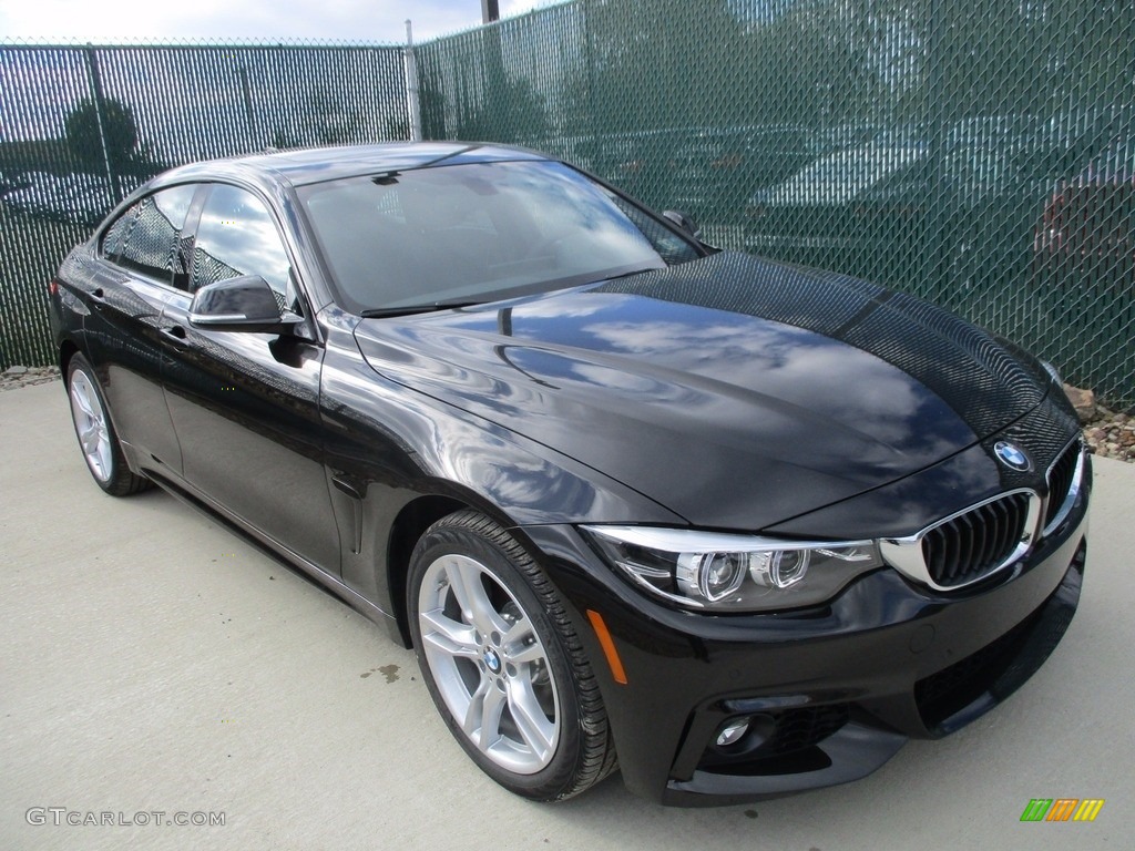 Citrin Black Metallic 2018 BMW 4 Series 440i xDrive Gran Coupe Exterior Photo #123592457