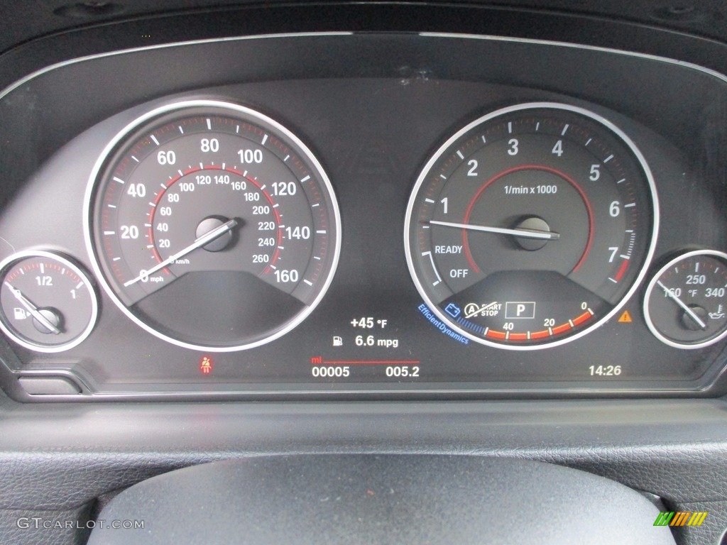 2018 BMW 4 Series 440i xDrive Gran Coupe Gauges Photo #123592814
