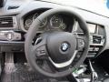 2018 BMW X4 Black Interior Steering Wheel Photo