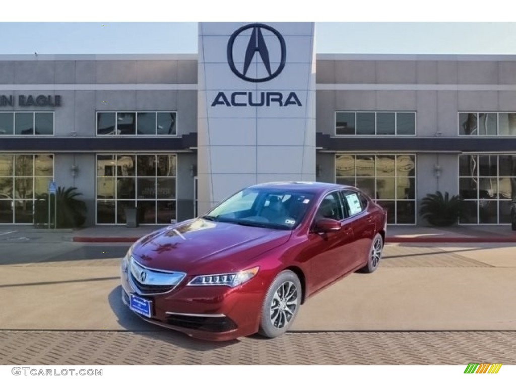 2015 TLX 2.4 - Basque Red Pearl II / Parchment photo #3