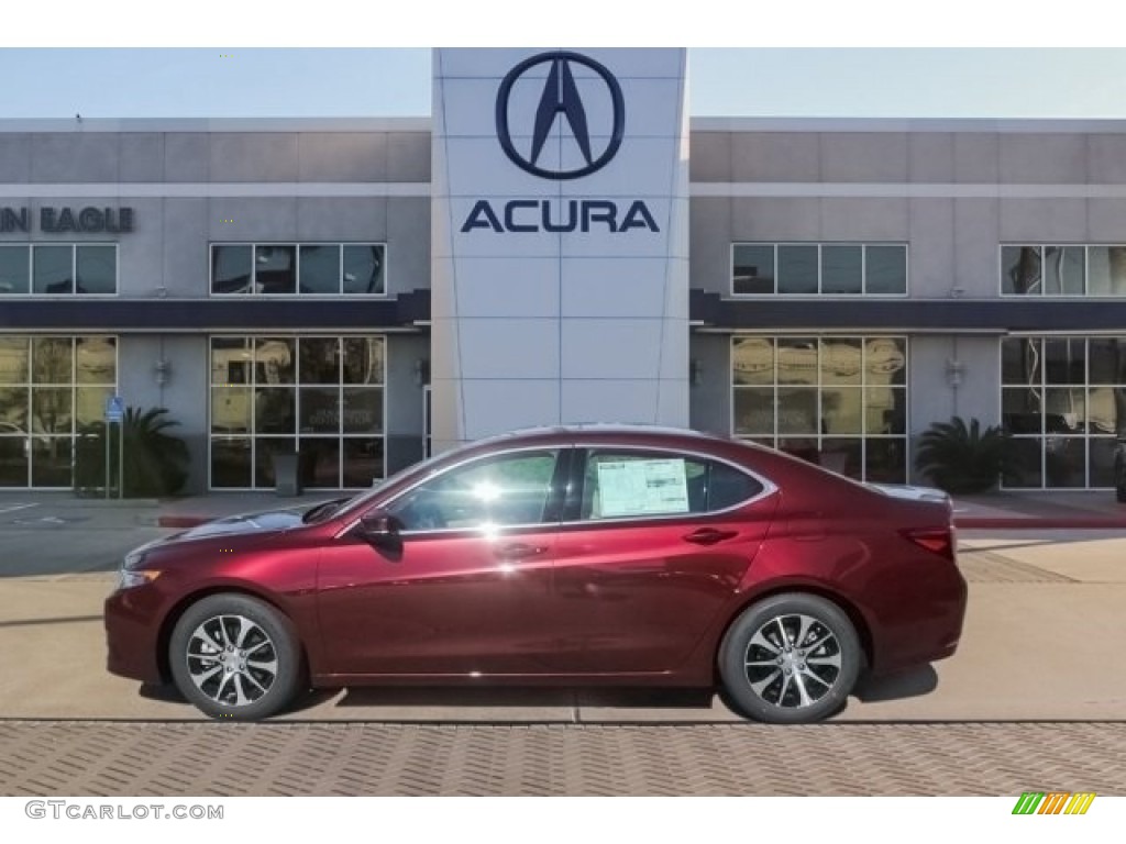 2015 TLX 2.4 - Basque Red Pearl II / Parchment photo #4