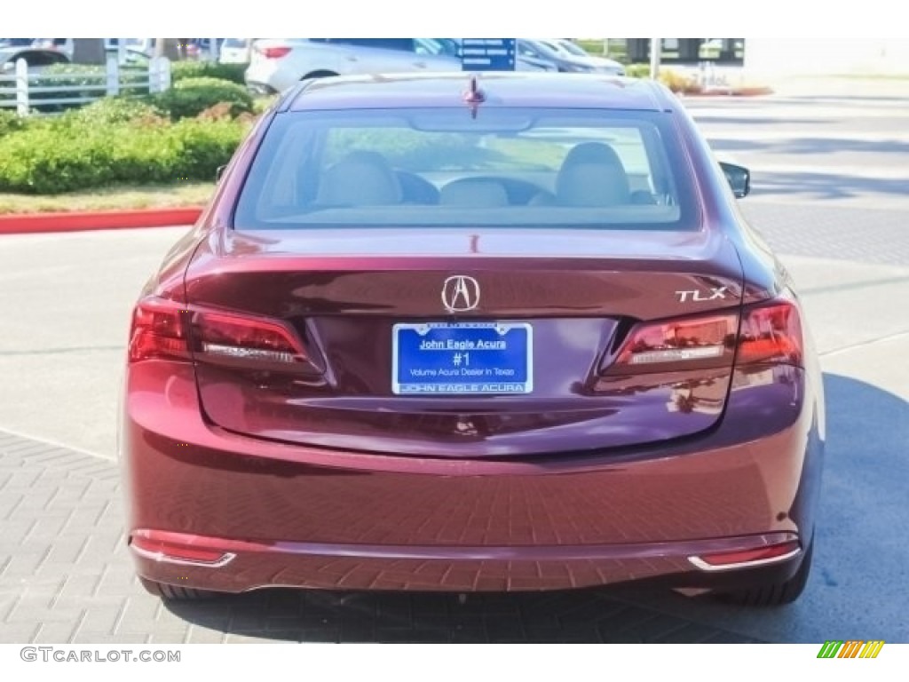 2015 TLX 2.4 - Basque Red Pearl II / Parchment photo #6