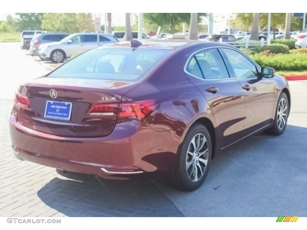2015 TLX 2.4 - Basque Red Pearl II / Parchment photo #7