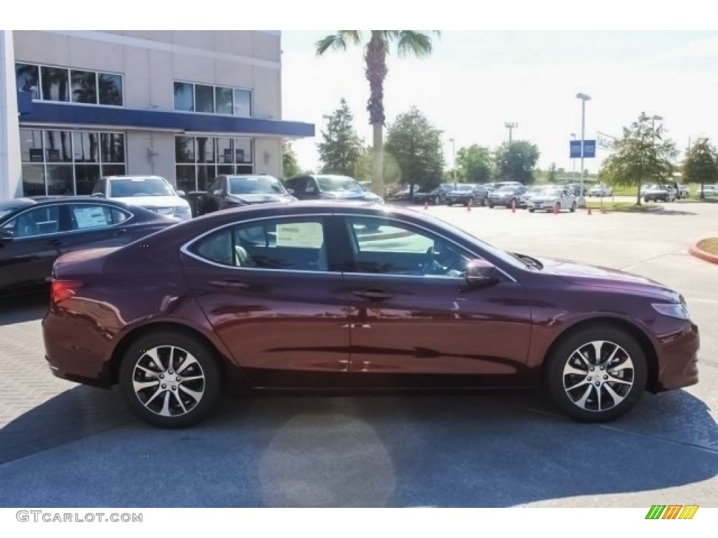 2015 TLX 2.4 - Basque Red Pearl II / Parchment photo #8
