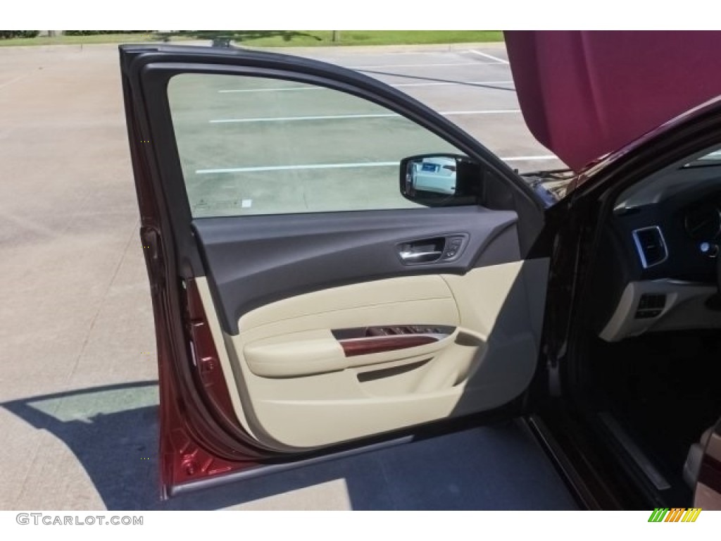 2015 TLX 2.4 - Basque Red Pearl II / Parchment photo #11