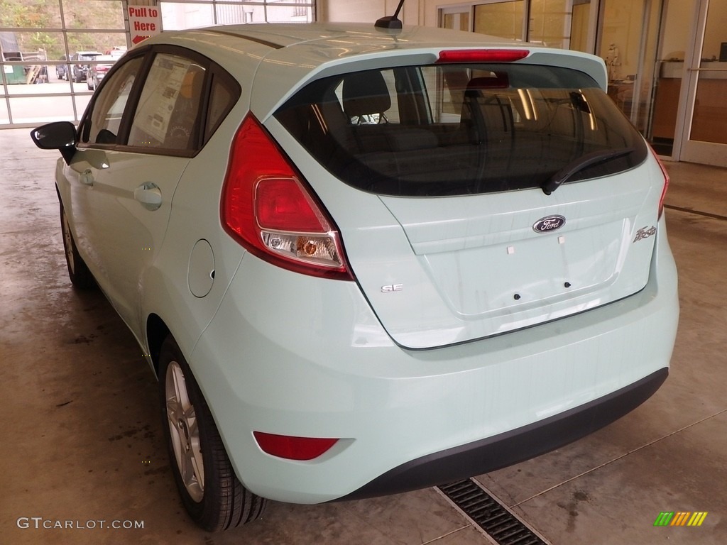 2017 Fiesta SE Hatchback - Bohai Bay Mint / Charcoal Black photo #3
