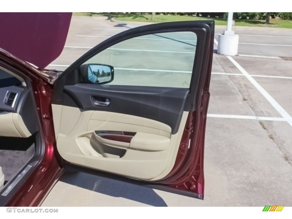 2015 TLX 2.4 - Basque Red Pearl II / Parchment photo #19