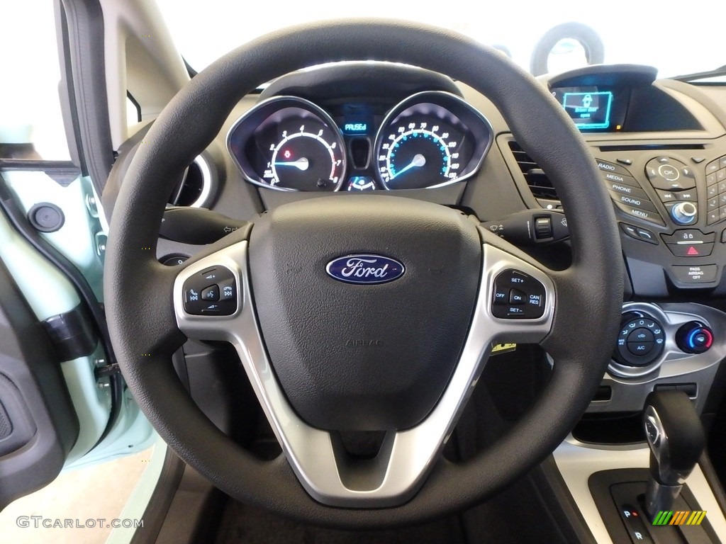2017 Fiesta SE Hatchback - Bohai Bay Mint / Charcoal Black photo #13
