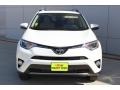 2018 Super White Toyota RAV4 XLE  photo #2