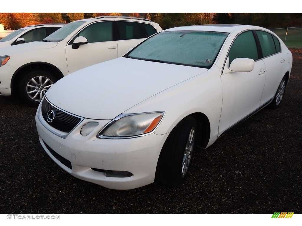 2006 GS 300 AWD - Crystal White / Cashmere photo #3