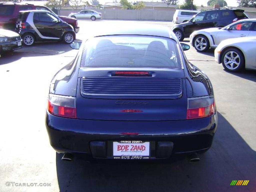 2000 911 Carrera Coupe - Ocean Blue Metallic / Graphite Grey photo #7