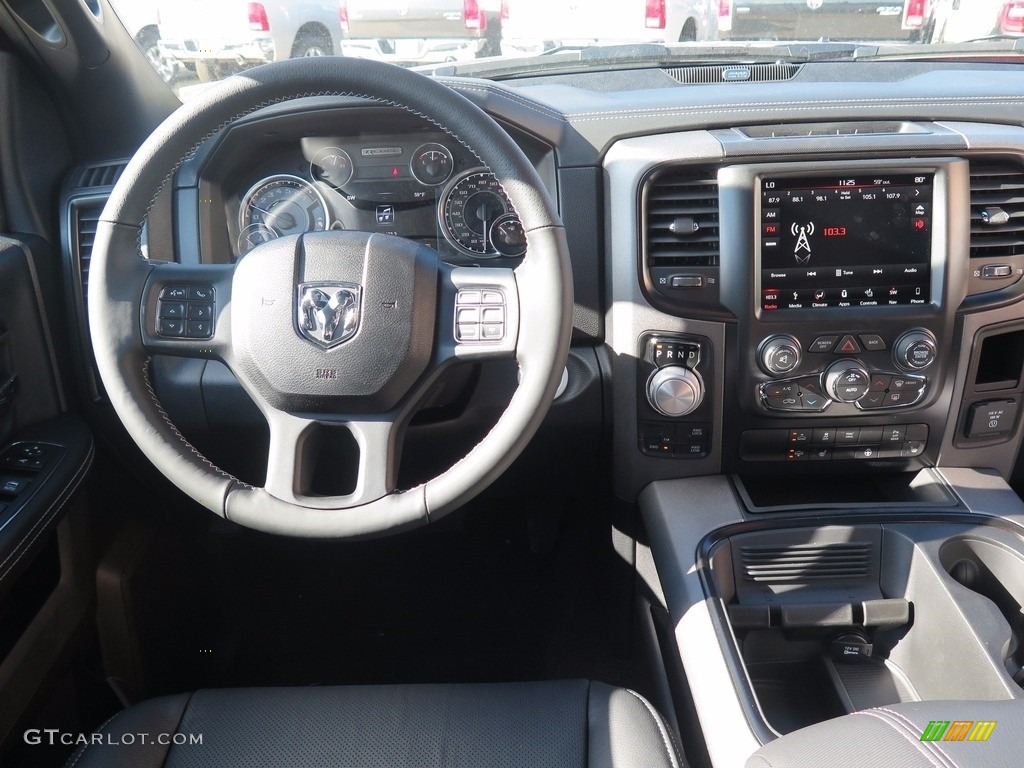 2018 1500 Rebel Crew Cab 4x4 - Delmonico Red Pearl / Black photo #8