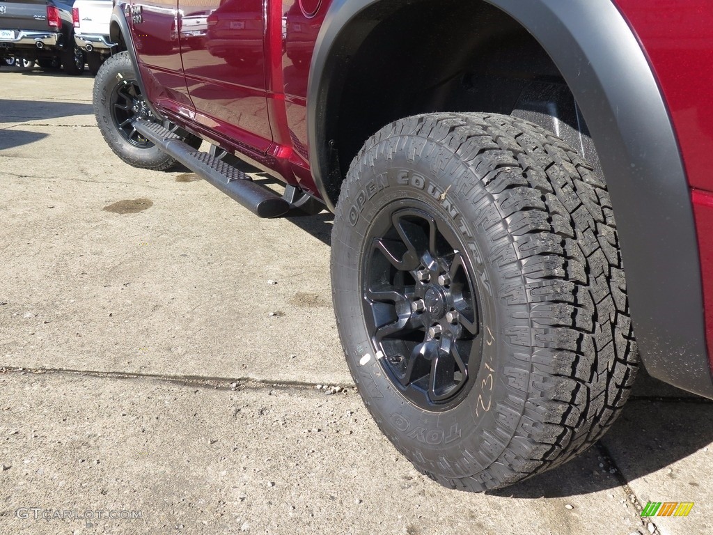 2018 1500 Rebel Crew Cab 4x4 - Delmonico Red Pearl / Black photo #15