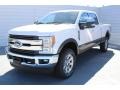 2017 White Platinum Ford F250 Super Duty King Ranch Crew Cab 4x4  photo #3