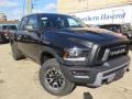 2018 Brilliant Black Crystal Pearl Ram 1500 Rebel Crew Cab 4x4  photo #1