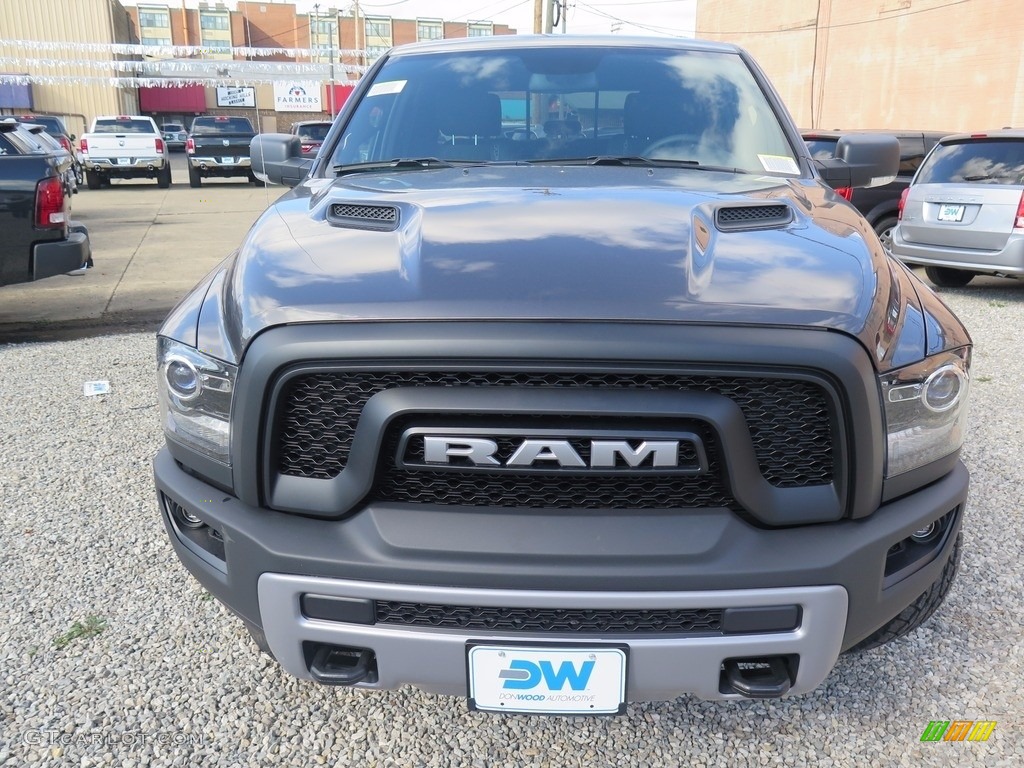 2018 1500 Rebel Crew Cab 4x4 - Granite Crystal Metallic / Black photo #3