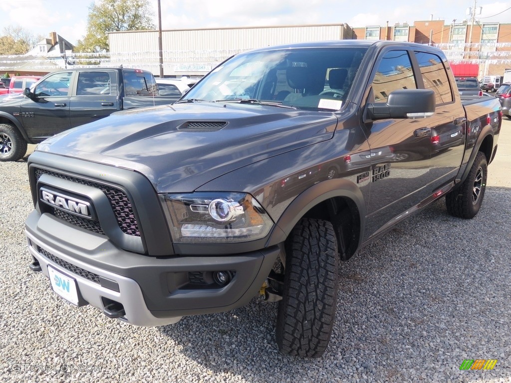 2018 1500 Rebel Crew Cab 4x4 - Granite Crystal Metallic / Black photo #4