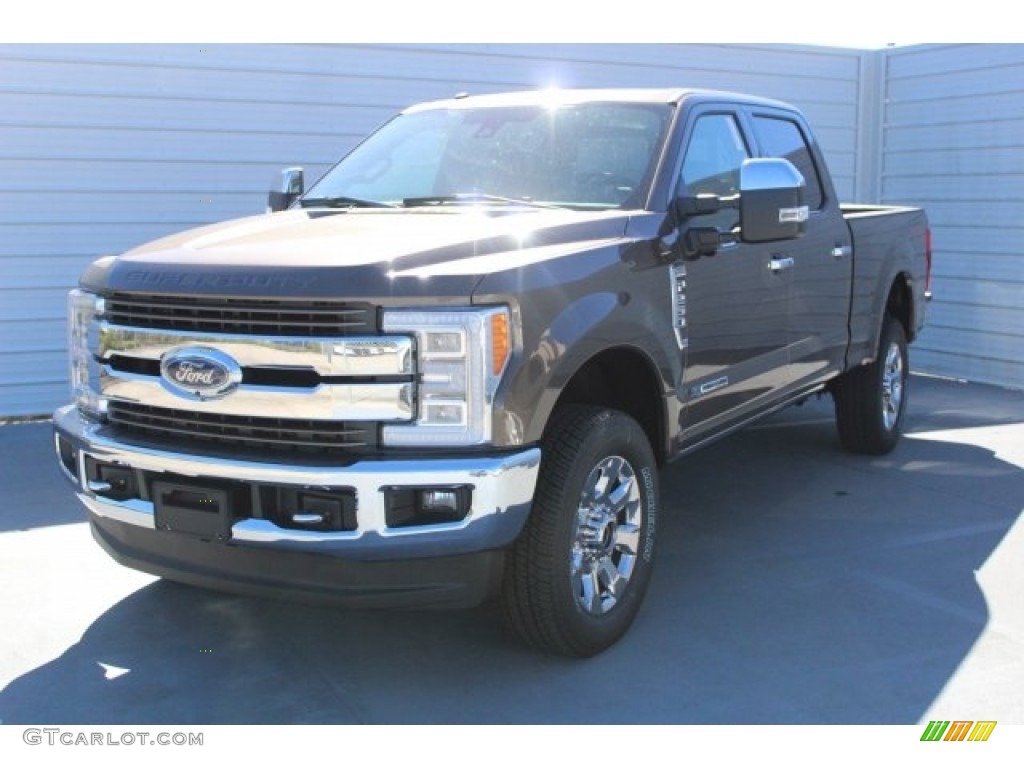 2017 F250 Super Duty King Ranch Crew Cab 4x4 - Caribou / King Ranch Mesa Antique Java photo #3