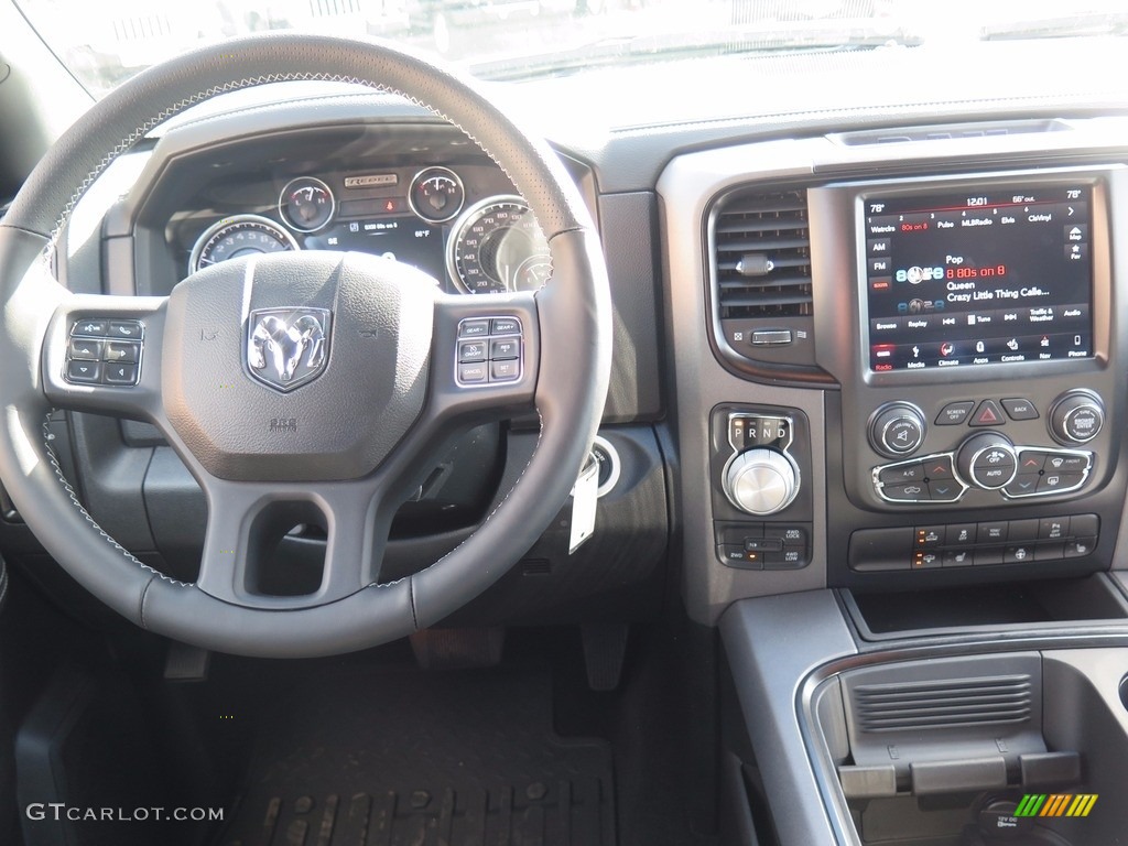 2018 1500 Rebel Crew Cab 4x4 - Granite Crystal Metallic / Black photo #8