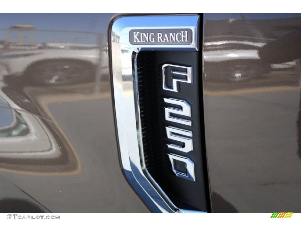 2017 F250 Super Duty King Ranch Crew Cab 4x4 - Caribou / King Ranch Mesa Antique Java photo #8