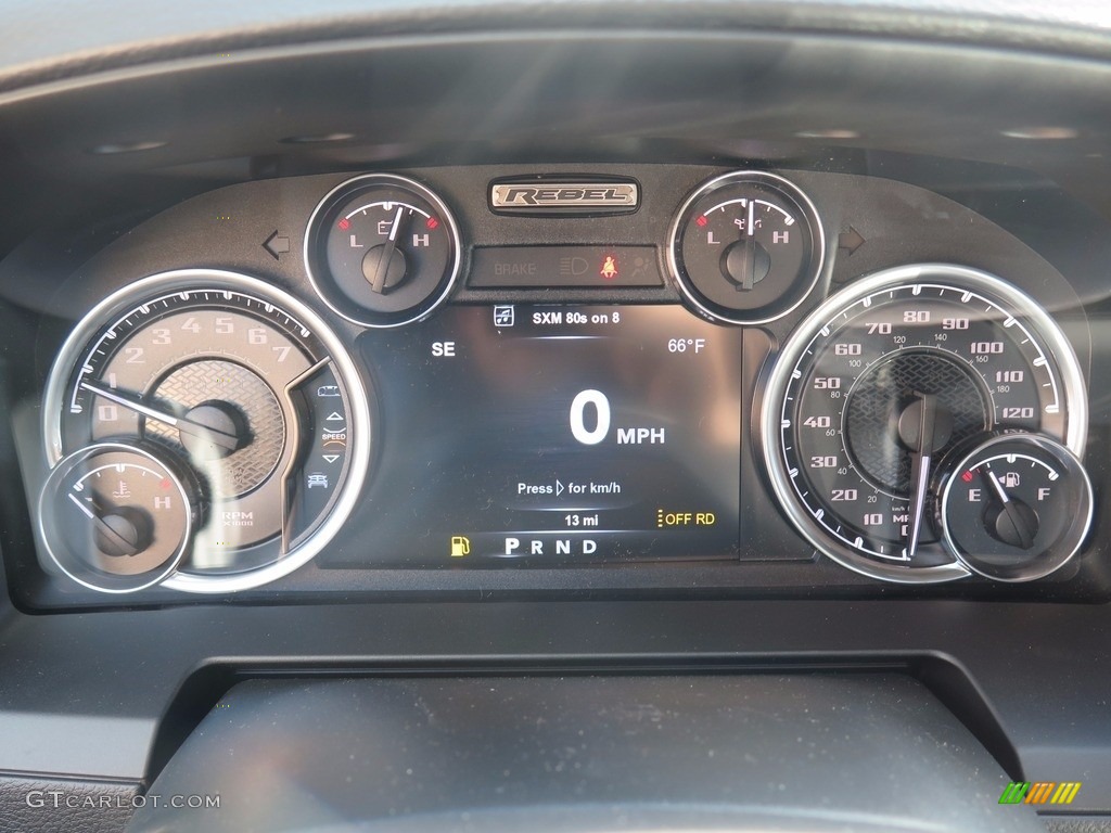 2018 Ram 1500 Rebel Crew Cab 4x4 Gauges Photos